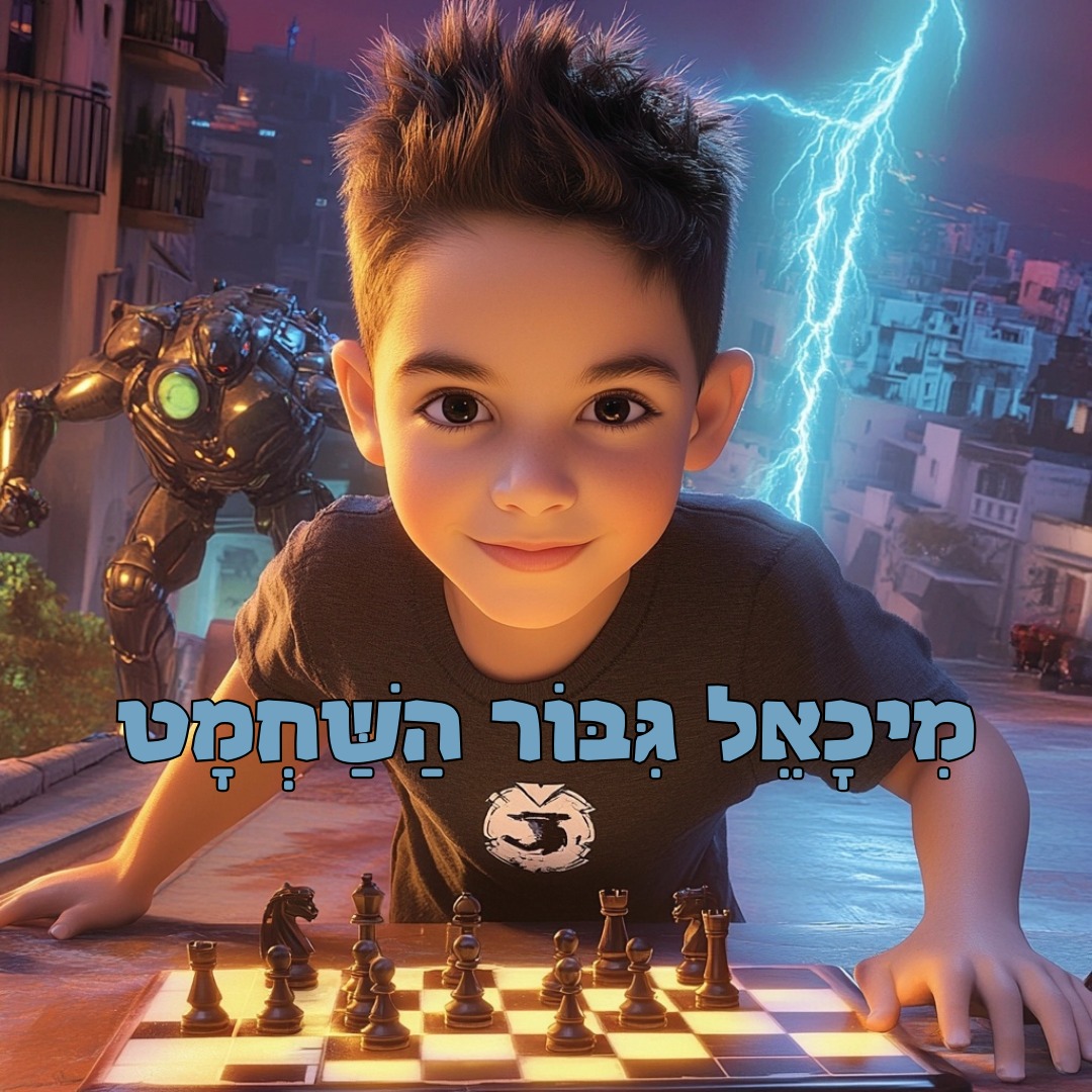 ספר ילדים מותאם אישית בנושא שחמט